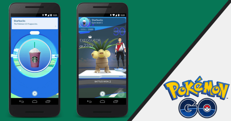 Starbucks and PokemonGo – 2nd major partnership announced